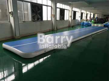 10 cm / 20 cm / 30 cm Tinggi Biru Air Track Senam Tikar Custom Made