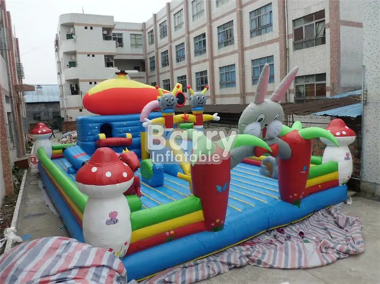 Custom Logo Inflatable Playground Equipment Kids Bouncy Castles For Activity