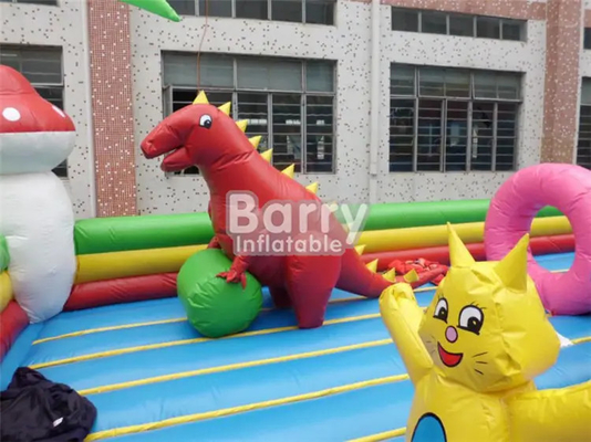 Custom Logo Inflatable Playground Equipment Kids Bouncy Castles For Activity