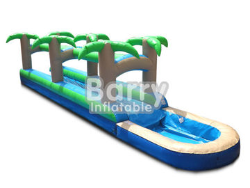 Water Playground Rainforest Inflatable Water Slides Tahan Api 28L X 8W X 11H Ft