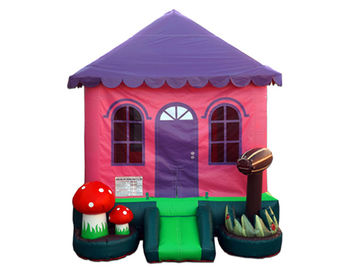 CE Komersial Kecil / Mini Pink Inflatable Bouncer Rental Untuk Acara Pesta
