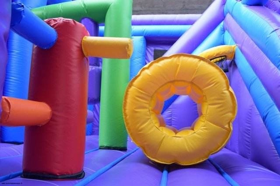 Halaman Belakang Unicorn Bouncy Castle Menyewa Inflatable Bouncer House Kids