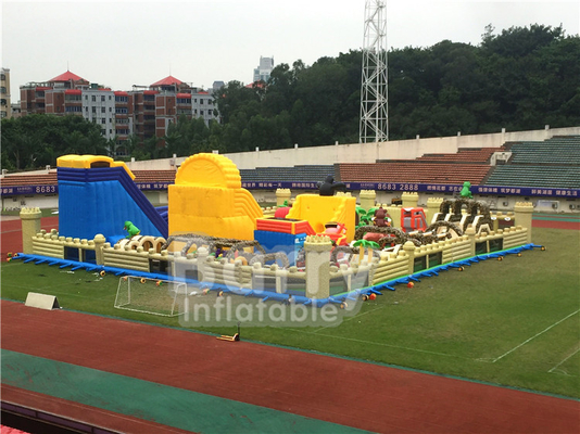 ODM Komersial Bouncy Castle PVC Inflatable Park Bounce Outdoor Playground Game Olahraga