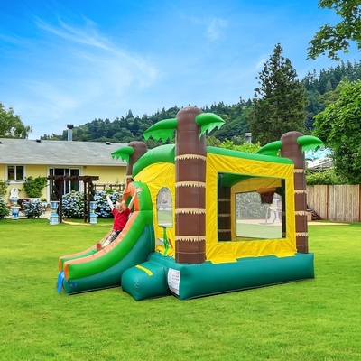 Rumah Bouncing Inflatable dengan Slide untuk Anak-anak