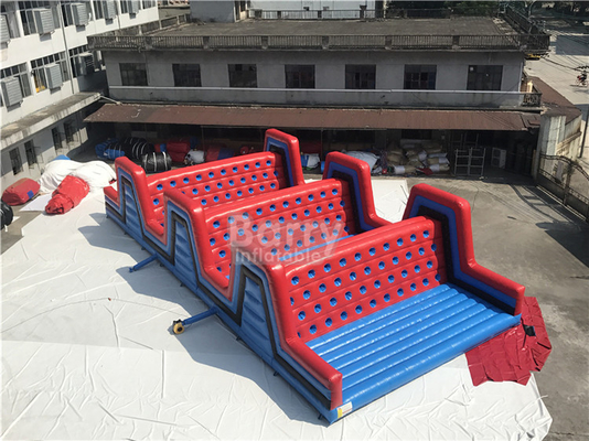 Permainan Olahraga Luar Ruangan 5K Balapan Hambatan untuk Combo Commercial Inflatable Raksasa