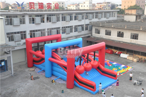 Extreme Insane Inflatable 5K Run Blow Up Obstacle Course untuk Dewasa