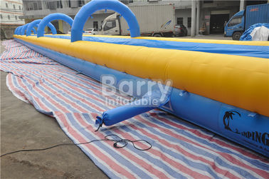 1000ft Inflatable  0.55mm PVC Terpal Inflatable Water Slide Untuk Dewasa