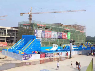 Menyesuaikan PVC Dewasa Naga Raksasa Inflatable Slide Blow Up Slip Dan Slide