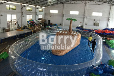 Kolam Renang Inflatable Bola Indoor Mini Tiup Disesuaikan Dengan Lubang Bola