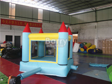 Mini Indoor Terbuka Partai Anak Inflatable Bounce House Baik PVC Tarpaulin