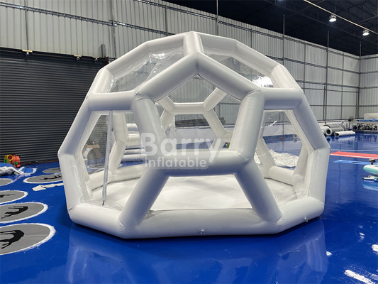 7 Hari Kerja Waktu Produksi Tenda Gelembung Inflatable Tenda Balon Dengan CE / UL Blower Dan Bahan Perbaikan