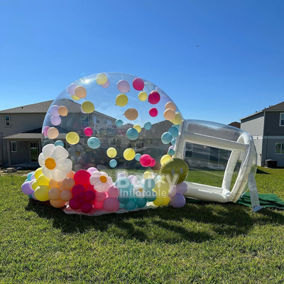 Hot Balloon Glamping Tent Portable Clear Inflatable Bubble Tent 7 hari kerja Waktu produksi