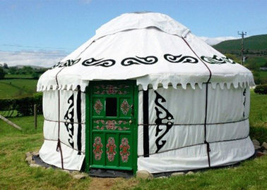 Outdoor Waterproof Mongolian Inflatable Camping Dome / Inflatable Yurt Tent