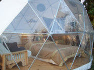Tenda Gelembung Tiup Luar Ruangan Untuk Acara, Berkemah Dengan Bahan PVC Tarpaulin