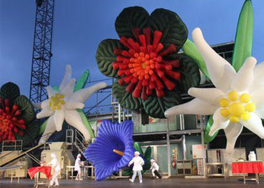 8m Dekorasi Bunga Tiup Untuk Dekorasi Pernikahan dengan Bahan PVC Tarpaulin