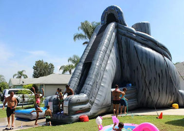 Raksasa Tiup Slide 33ft Air Badai Tinggi Slide Inflatables Untuk Dewasa