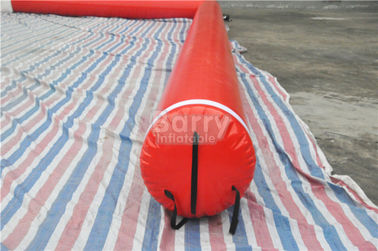 Red Air Sealed Big Inflatable Football Field, Lapangan Sepakbola Tiup