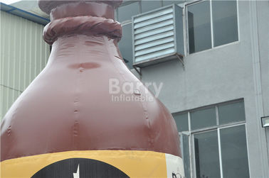 Komersial Iklan Tiup Produk / Promosi Wiskey Beer Bottle Model Dengan Blower