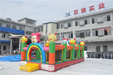 Plato PVC Tarpaulin Inflatable Balita Playground / Inflatable Fun City