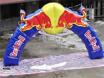 Unik Cetak Iklan Komersial Red Bull Inflatable Arches Untuk Upacara Pembukaan