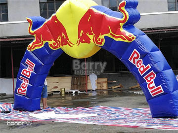 Unik Cetak Iklan Komersial Red Bull Inflatable Arches Untuk Upacara Pembukaan