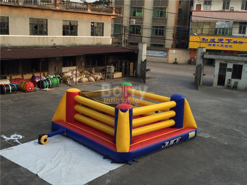 Indoor Playground Anak-anak Inflatable Sports Games / Inflatable Boxing Ring
