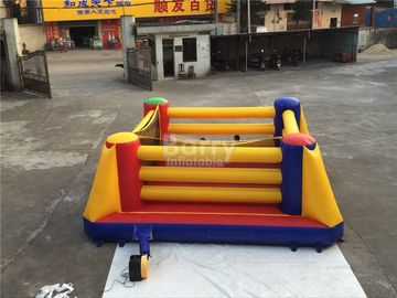 Indoor Playground Anak-anak Inflatable Sports Games / Inflatable Boxing Ring