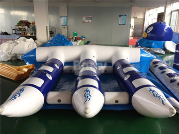 Menyenangkan Inflatable Water Toys, Towable Inflatable Flyfish Banana Boat Untuk Sea
