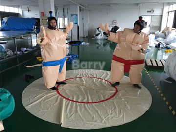 Dewasa Inflatable Sumo Wrestling Suits Dengan Mat Untuk Acara Outdoor