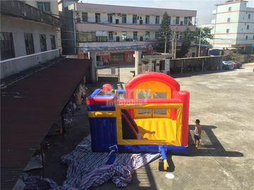 Permainan Combo Inflatable Komersial, Atraksi Backyard Castle Tiup Untuk Anak-Anak
