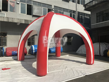 Plato PVC Tarpaulins Inflatable Event Tent dengan Silk Printing For Outdoor Games