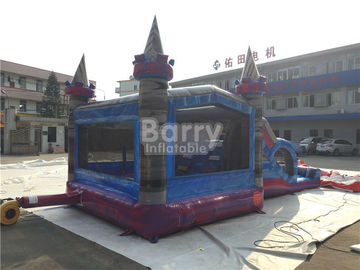 0.55mm PVC Tarpaulin Inflatable Bounce House Slide Combo Untuk Anak-Anak