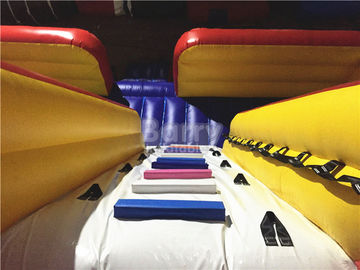 Taman Hiburan Inflatable Backyard Water, Inflatable Slide Dengan Kolam Renang