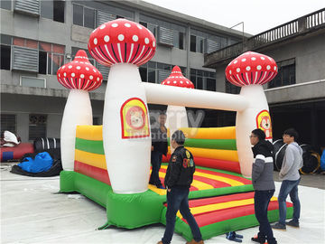 Kelas Komersial Inflatable Kids Moon Bounce House Untuk Indoor