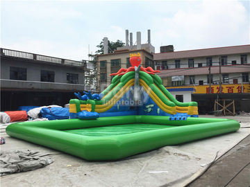 Taman Air Tiup Luar Ruangan Untuk Anak-Anak / Taman Hiburan Air Menyenangkan Ekstrim
