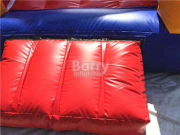 Fire-resistant Big Inflatable Bounce House Dengan Slide Combo SCT EN71