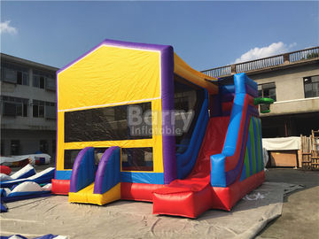 0.55mm Pvc Amazing Bounce House Slide Combo Untuk Hiburan Luar Ruangan