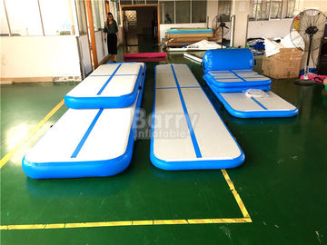 Disesuaikan Biru Inflatable Air Track Senam Tikar 3M 5M 6M 8M 10M 12M