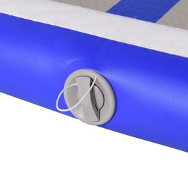 Purple Drop Stitch Fabric Gym Tumble Track / Tiup Air Mat Untuk Senam