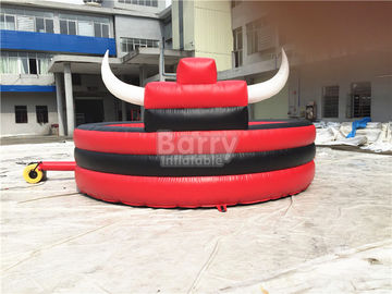 Profesional Permainan Olahraga Tiup Rodeo Bull / Inflatable Bull Riding Ring