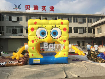 Tema Removable Anak Jumper Playground Spongebob Tiup Melompat Bouncer Untuk Sewa Pesta