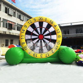 Indoor Playground Inflatable Papan Dart, Mainan Taman Inflatable Untuk Balita
