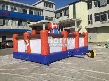 Taman Hiburan Komersial Mega Balita Inflatable Playground Dengan Digital Printing
