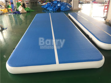 EN71 Air Tumbling Senam Mats / 6m PVC Inflatable Air Track Dengan Pompa Listrik