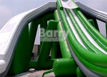 Musim Panas Permainan Anak-anak Ukuran Dewasa Tiup Air Slide Dengan Blower Garansi 3 Tahun