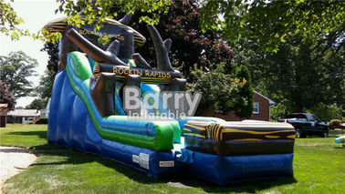 Slide Air Inflatable Giantic 22 &amp;#39;Rockin&amp;#39; Rapids Untuk Backyard / Outdoor