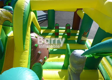Outdoor dan Indoor PVC Material Equipment Toys Jungle Theme Big Toddler Inflatable Playground