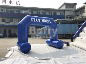 Custom Made Inflatable Start / Finish Archways, Lengkungan Inflatable untuk Acara Olahraga Outdoor