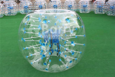 1m 1.2m 1.5m 1.8m PVC / TPU Putih Meledakkan Hamster Bola Gelembung Bola Sepak Bola Untuk Anak-Anak Dan Dewasa