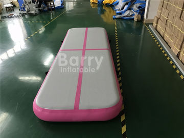 3x1x0.2 m Pink Mini Air Tumble Air Track Senam Mat Untuk Sumo Gulat Atau Praktek Traning